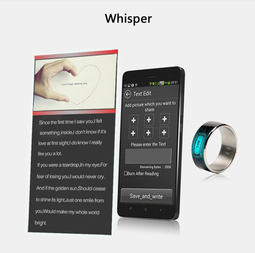 R3F Smart NFC Ring