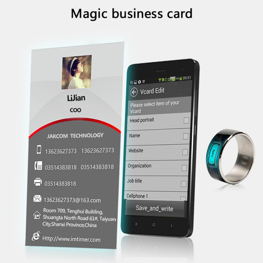 R3F Smart NFC Ring