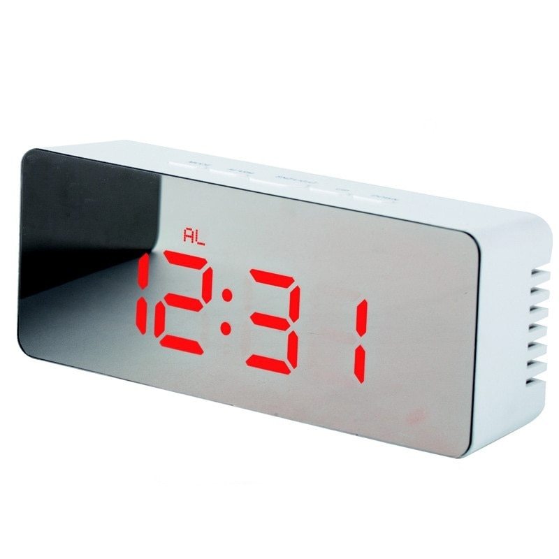 Digital LED Mirror Clock