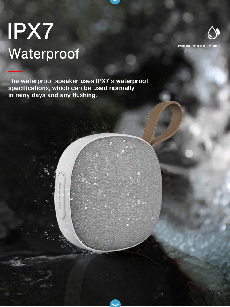 Compact Magnetic Bluetooth Speaker