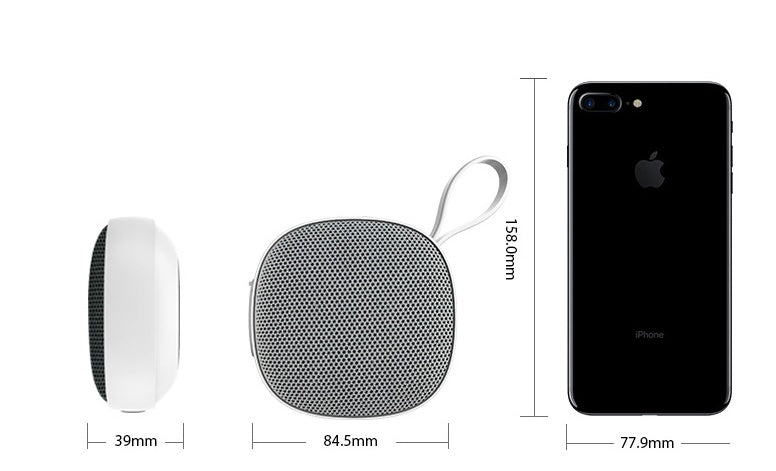 Compact Magnetic Bluetooth Speaker