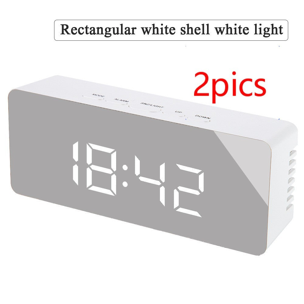 Digital LED Mirror Clock