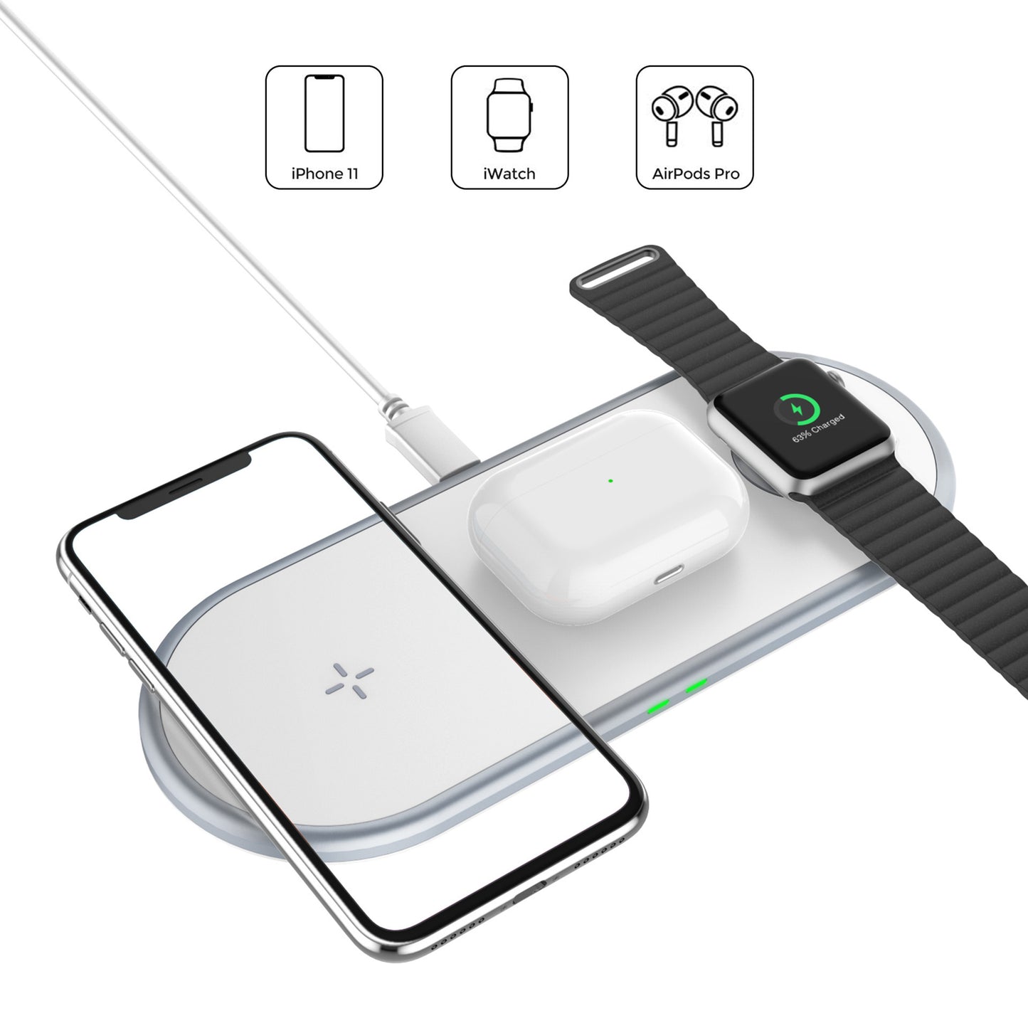3-in-1 Wireless Charger Stand