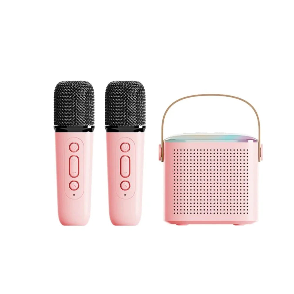 Bluetooth Karaoke Speaker with RGB Lights