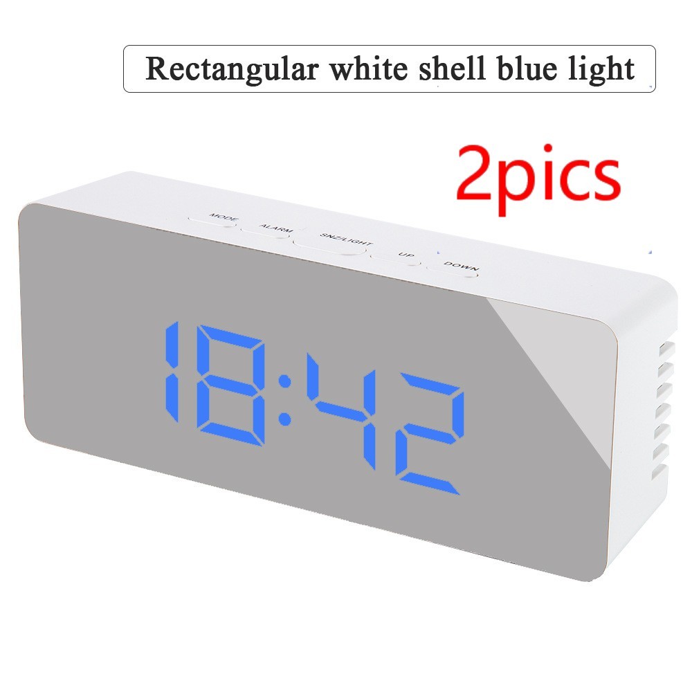 Digital LED Mirror Clock
