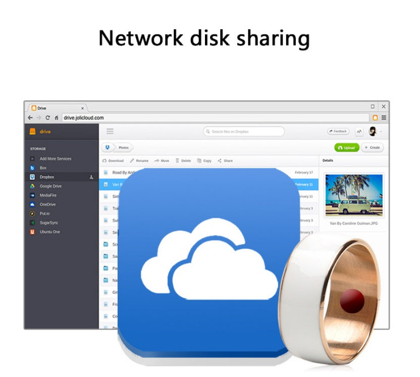 R3F Smart NFC Ring