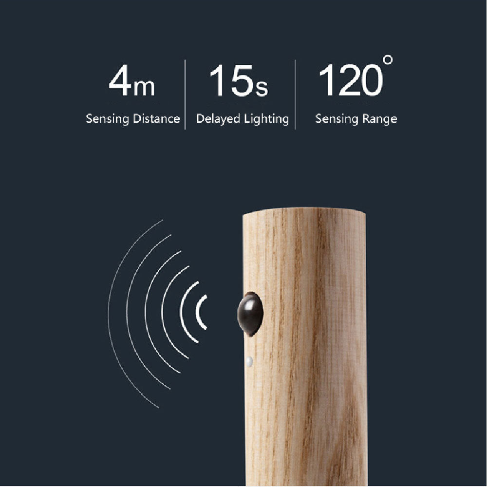 Magnetic Wood LED Night Light