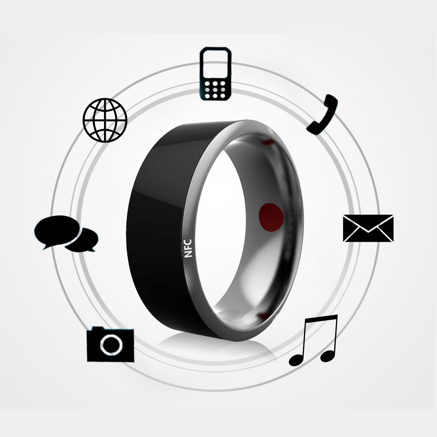 Premium NFC Multifunctional Smart Ring | Tinidarapida