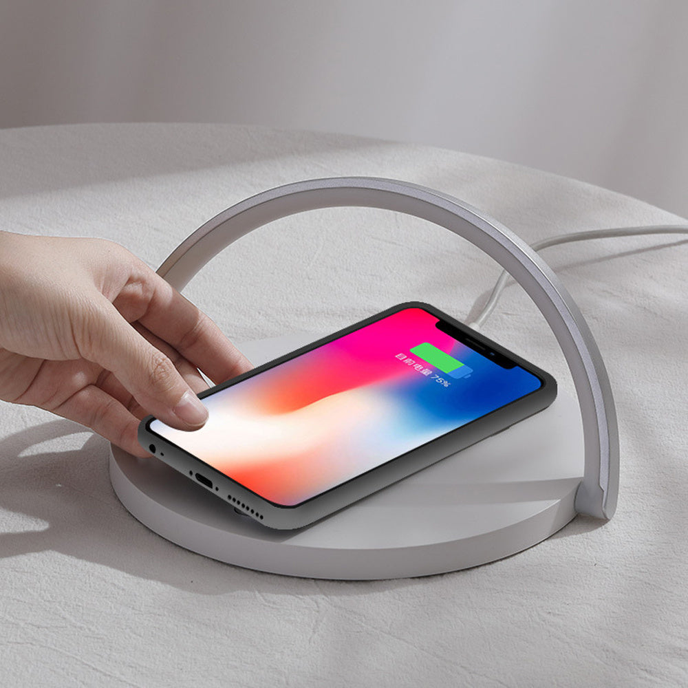 Top Fast Qi Wireless Charger Table Lamp | Tinidarapida