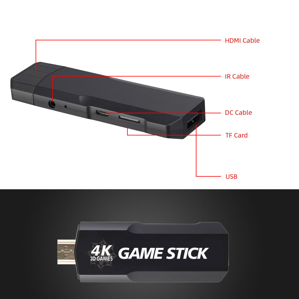 4K HD Two-Player Gaming Console