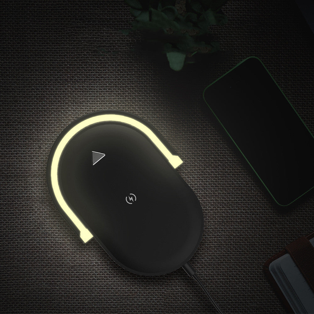 3-in-1 Foldable Wireless Charger with LED Night Light