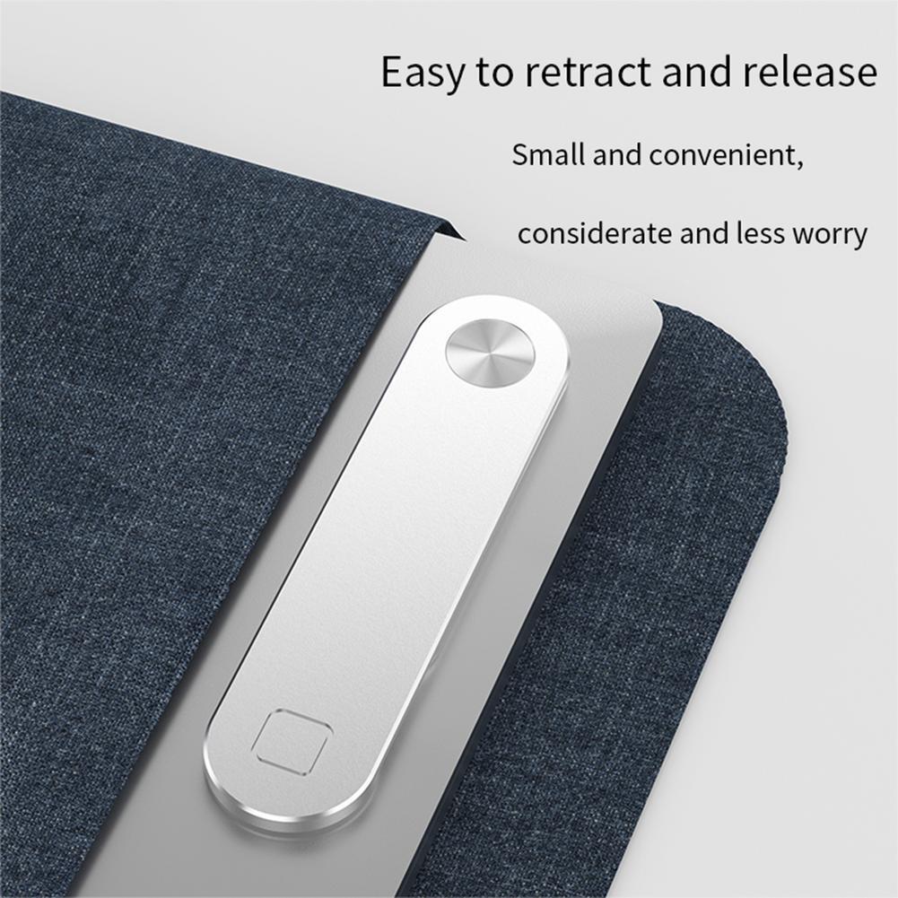Adjustable Magnetic Laptop Phone Holder Clip for Dual Screen Setup