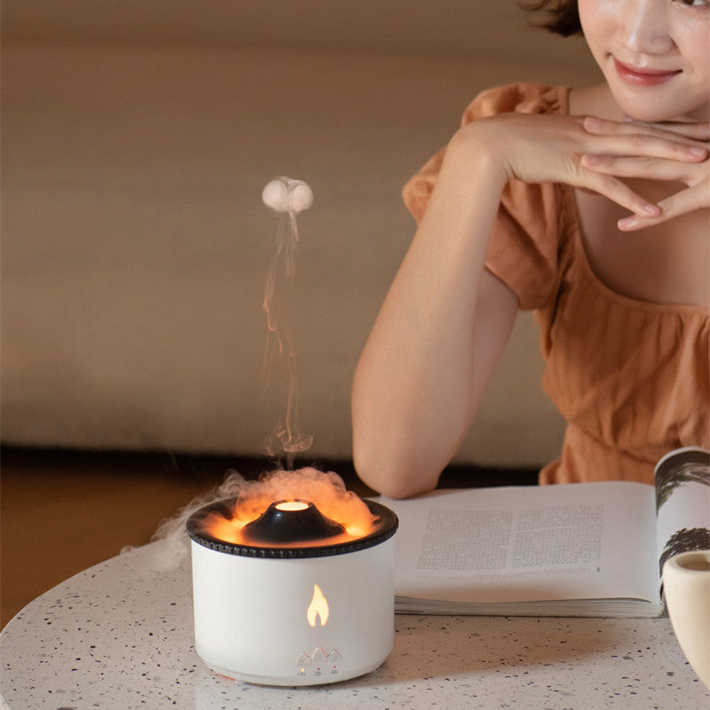 Two-Color Volcano Ring Humidifier