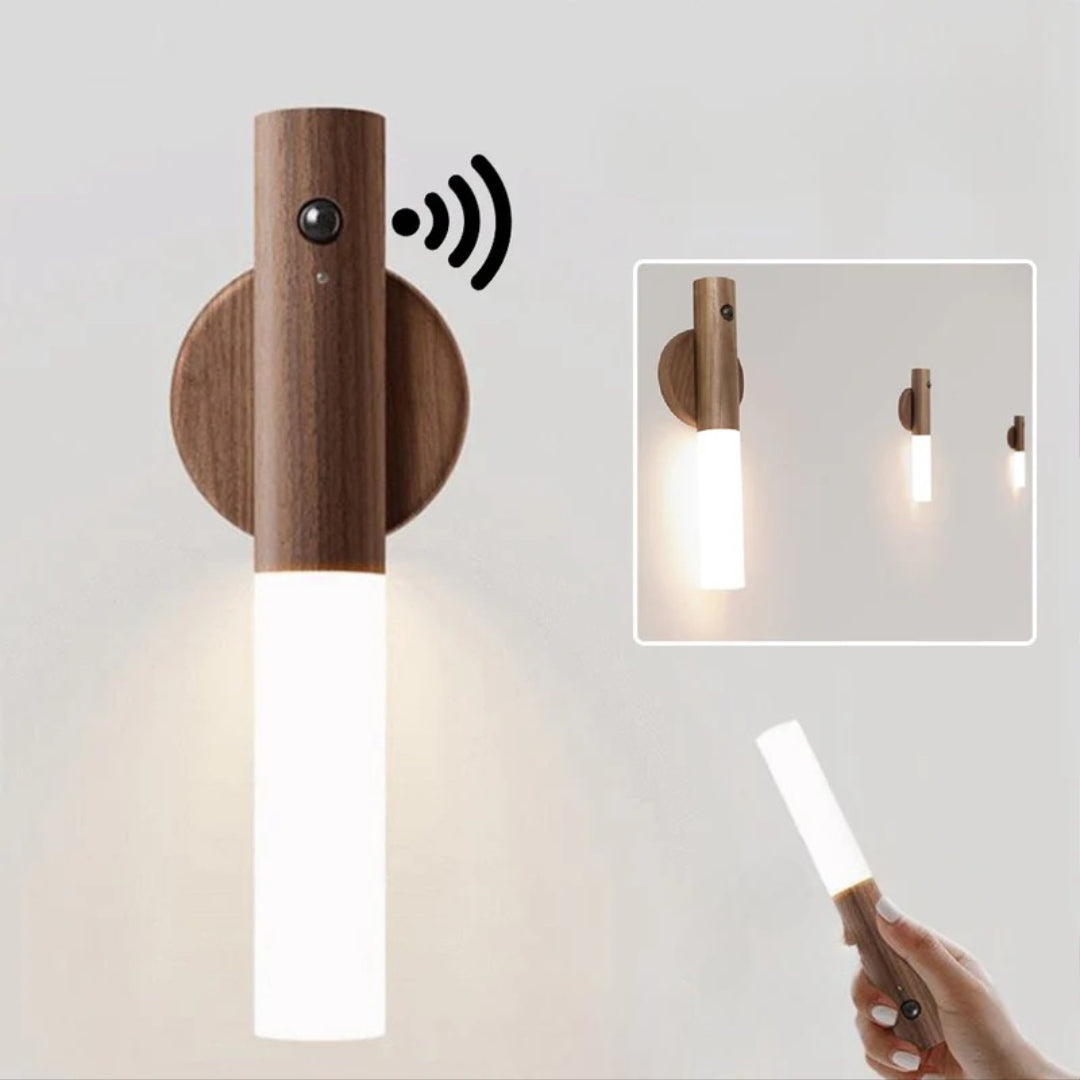 Magnetic Wood LED Night Light