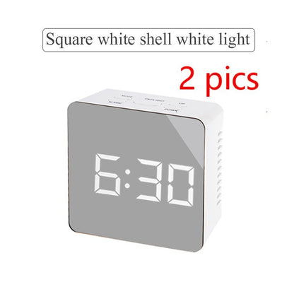 Digital LED Mirror Clock