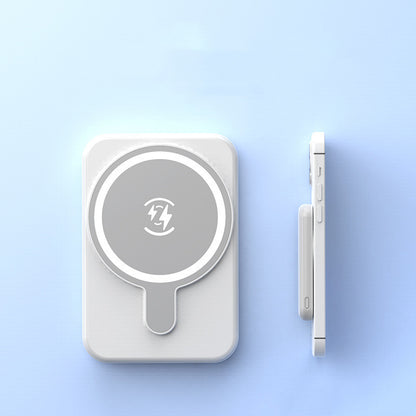 Mini Magnetic 5000mAh Wireless Power Bank