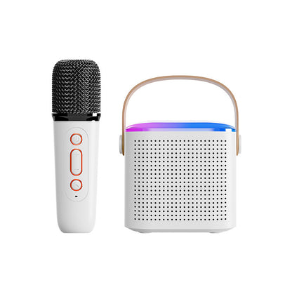 Bluetooth Karaoke Speaker with RGB Lights