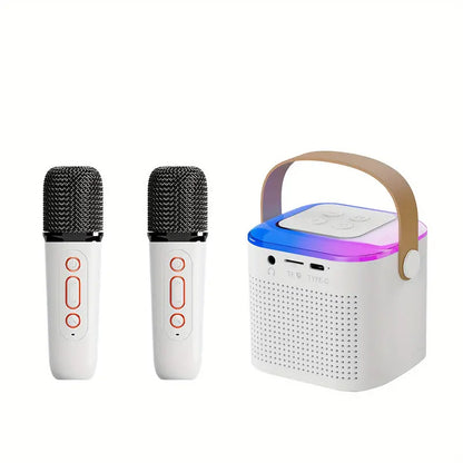 Bluetooth Karaoke Speaker with RGB Lights