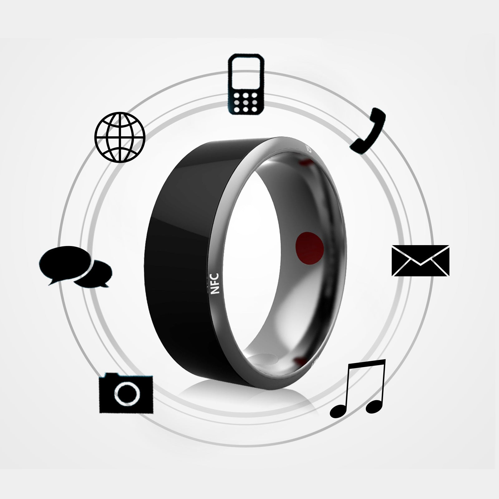 Premium NFC Multifunctional Smart Ring | Tinidarapida